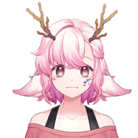 Girl Vtuber Sticker