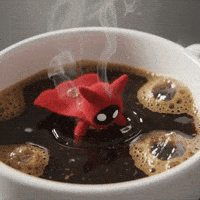 Wake Up Coffee GIF by G*BOY