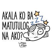 Tulog Puyat Sticker by Linya-Linya