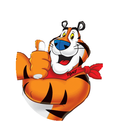 awesome tiger STICKER by imoji