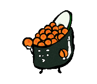 Ball Sushi Sticker