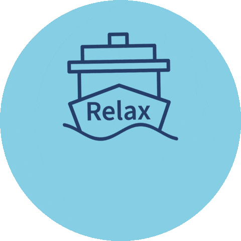 Chill Relaxing Sticker by Mein Schiff® by TUI Cruises