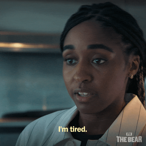 Tired Chef GIF by The Bear