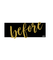 Glow Up Before And After Sticker by Glam Powder Room