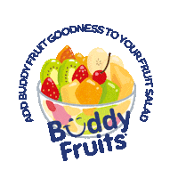 On The Go Snacks Sticker by Buddy Fruits
