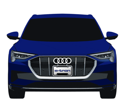 Driving Electric Vehicle Sticker by Audi USA