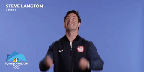 celebrate pyeongchang 2018 GIF by NBC Olympics