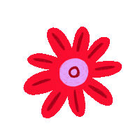 Flower Sticker