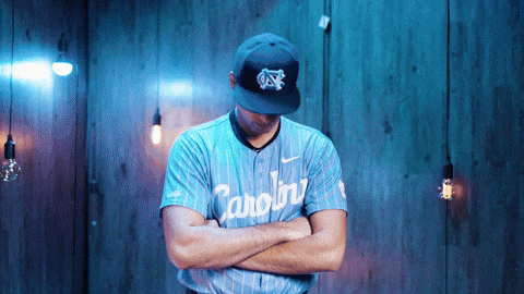University Of North Carolina Baseball GIF by UNC Tar Heels