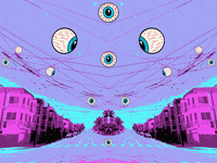 San Francisco Glitch GIF