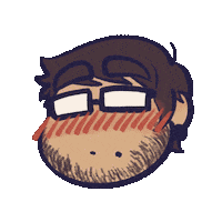 Nervous Blush Sticker by MokaJake