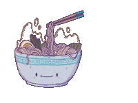 Ramen Pho Sticker by Szabi