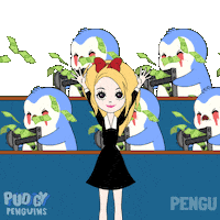Pump It Dancing Sticker by Pudgy Penguins