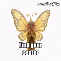 Flower Butterfly GIF by BuddhaFlyJourney