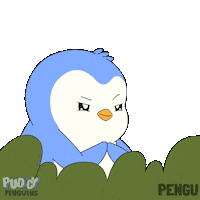 Laugh Plotting Sticker by Pudgy Penguins