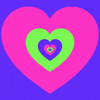 i love you hearts GIF by Feliks Tomasz Konczakowski