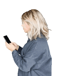 NanseePhotography mobile woman camera photographer Sticker