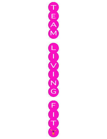 Teamlivingfit Sticker by Leticia Dominguez