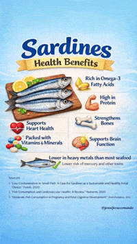 Nutrition Seafood GIF by Jennifer Accomando