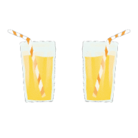 appelsientjenl cheers proost proosten picknick Sticker