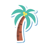 Summer Beach Sticker by Como la trucha al trucho