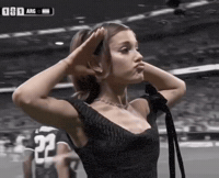 Ariana Grande Football GIF