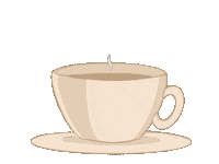 shaystickel coffee drink cup mug Sticker