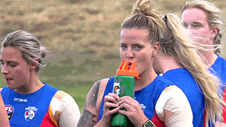 aussie rules football sport GIF by Western Bulldogs