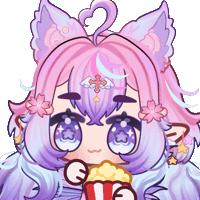 OkamiraVT movie yummy eating eat Sticker