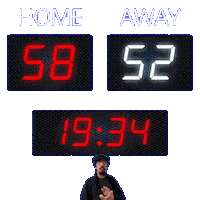 52 Away Sticker