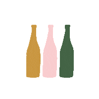 drea33 christmas wine bottle arton Sticker
