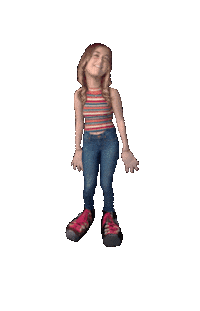 3D Portrait Sticker by Originals