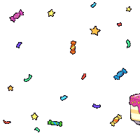 Happy Birthday Cake Sticker by Toshithecat