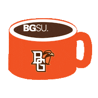 Coffee Falcons Sticker by Bowling Green State University