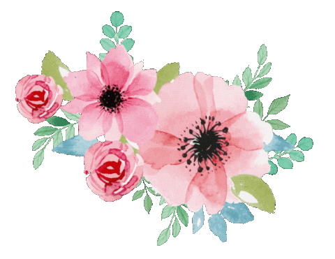 Flower Sticker by Conviteria Com Amor