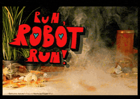 EpicPotatoMan alby epicpotatoman potato man run robot run GIF