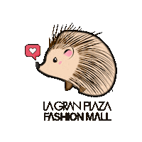 LaGranPlaza pet hedgehog entretenimiento mascota Sticker