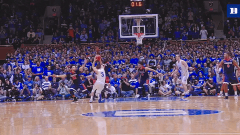 College Basketball Hoops GIF by Duke Men's Basketball