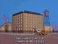 bart simpson presentation GIF