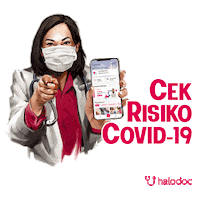 Get Well Soon Corona Sticker by Halodoc