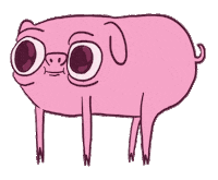 hungrypeachboy dance butt pig babe Sticker