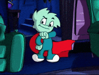 Pajama Sam Eating GIF