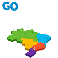 Brazil Go Sticker by Tio Ge
