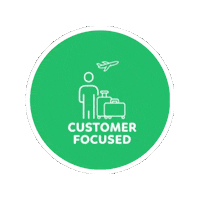 Customerfocused Sticker by Travix International