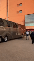 Real Madrid Team Bus Smashed in Liverpool Ahead of Match