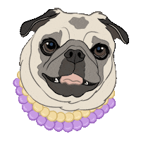 Dogs Love Sticker