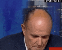 Bored Rudy Giuliani GIF by GIPHY News