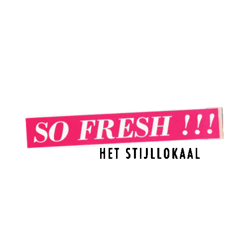 hetstijllokaal giphyupload fresh newhair sofresh Sticker