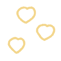 Heart 黄色 Sticker