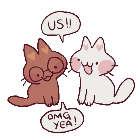 Cats Love Sticker